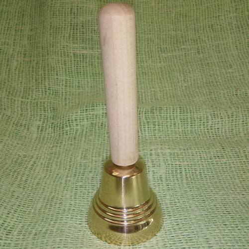Деревянный Валдайский колокольчик № 4 D 50 мм на ручке сп-вк-04/1 в Нижнем Новгороде