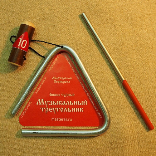 Треугольник D8мм дл. 10см зч-тр-810. в Нижнем Новгороде