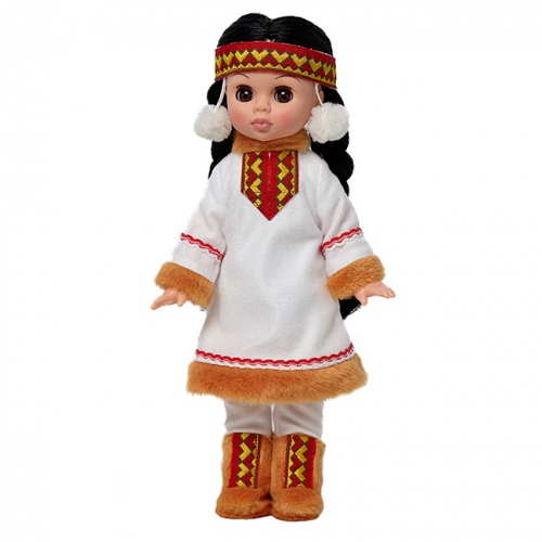 Эля в костюме народа Севера в Нижнем Новгороде