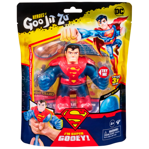 Гуджитсу Игрушка Супермен 2.0 DC тянущаяся фигурка.ТМ GooJitZu 39737 в Нижнем Новгороде