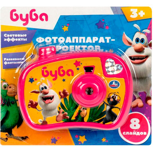 Игрушка на батарейках Проектор 8 слайдов. Буба на блист. Умка B2197603-R4 в Нижнем Новгороде