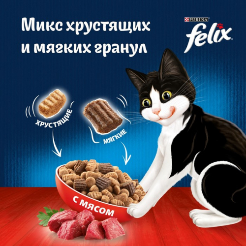 Сухой корм Felix 