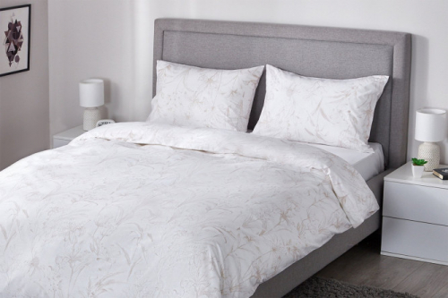 Комплект постельного белья MICASA Melania 1,5 спальный, Ранфорс 145х215 см, 1,5 спальный