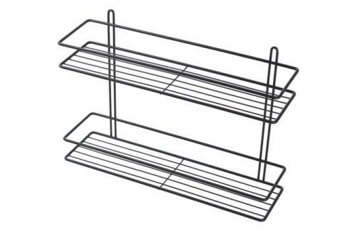 Полка прямая 2-этажная FX-730B-2 40x27.5x10 см 40x27.5x10 см, 2