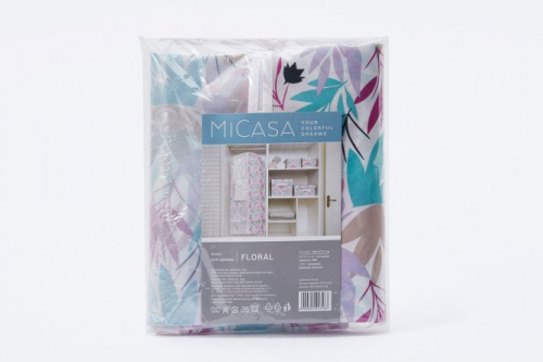 Чехол для одежды MICASA Floral  60x137x1 см