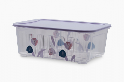 Ящик универсальный Tulip с крышкой 38.9x14.5x27.5 см, 10 л