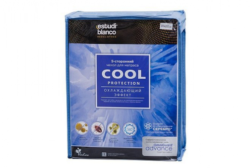 Чехол для матраса натяжной ESTUDI BLANCO Cool Protection