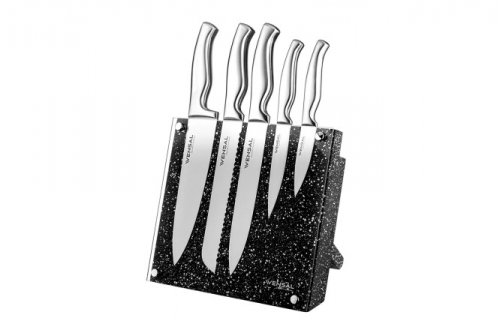 Набор ножей на подставке Farouche  Нержавеющая сталь