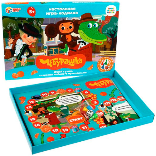 Игра Умка Союзмультфильм. Чебурашка.Ходилка 4650250565130 в Нижнем Новгороде