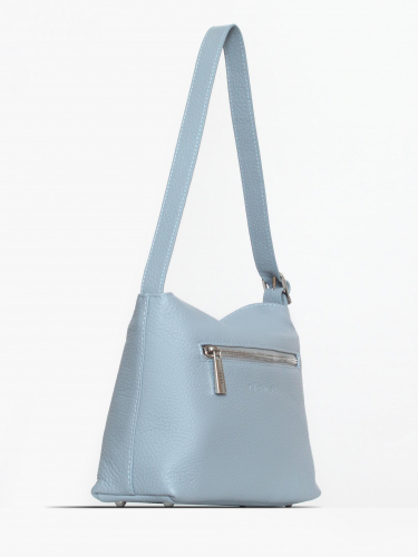 Сумка: Женская кожаная сумка Richet 3186LN 349 Голубой