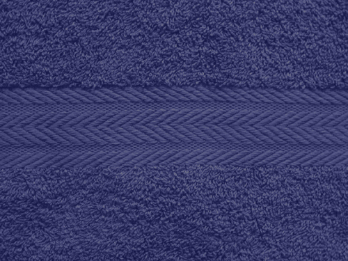Полотенце однотонное (цвет: тёмно-синий)