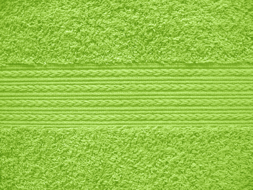 Полотенце однотонное (цвет: салатовый)