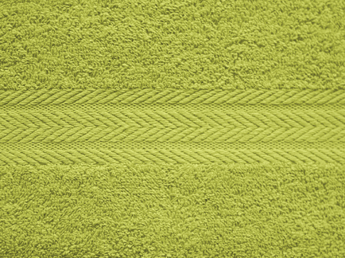 Полотенце однотонное (цвет: зелёный)
