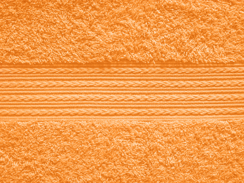 Полотенце однотонное (цвет: оранжевый)