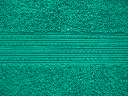 Полотенце однотонное (цвет: морская волна)