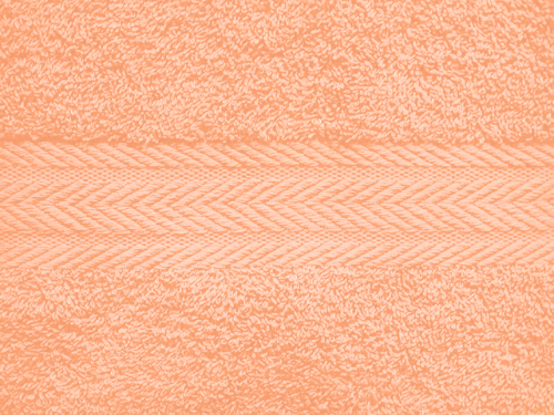 Полотенце однотонное (цвет: персиковый)
