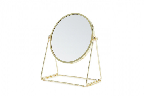 Зеркало косметическое BERKRAFT Deco   Настольное, 20х23х10 см