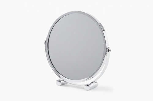 Зеркало косметическое BERKRAFT Luna Настольное, 18.5х18.5х4 см