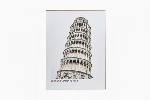 Постер на подложке Архитектура Италии 50х70 см