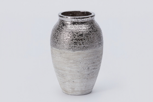 Декоративная ваза Cha1   25 см, Камень