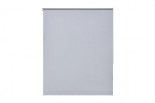 Рулонная штора Decofest светонепроницаемая 40х160 см 43.5x160x1 см, Серый, 40х160 см