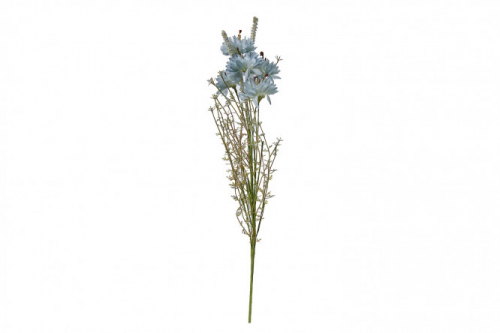 Искусственный цветок Василек полевой   4х2 см