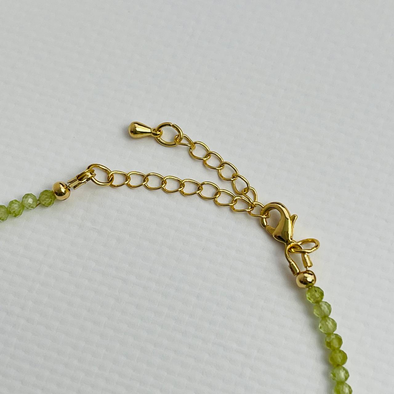 Радуга Самоцветов Колье из Хризолита