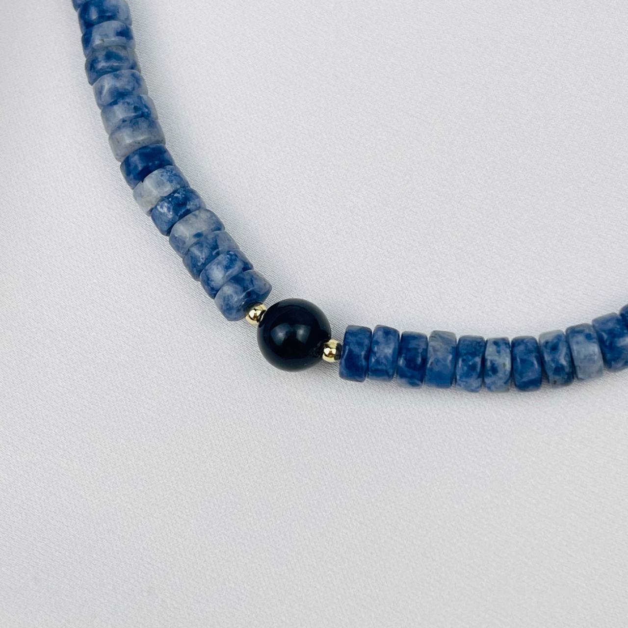 Радуга Самоцветов Чокер из Содалита