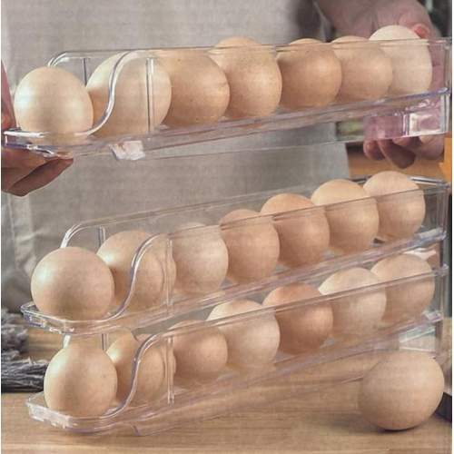 Контейнер для яиц боковой в холодильник ROLLING EGG BOX 3 шт
