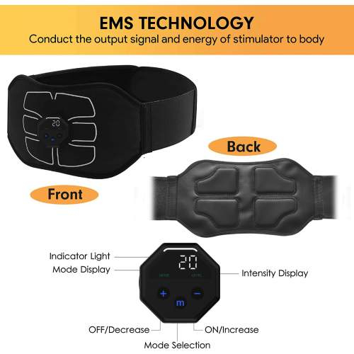 Электрический пояс-стимулятор для пресса EMS оптом