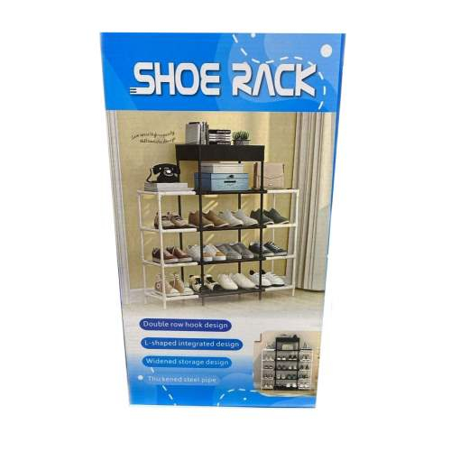 Стойка-обувница SHOE RACK для обуви в гардеробную 5 ярусов оптом