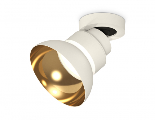 Комплект накладного поворотного светильника XM8101101 SWH/PYG/CL белый песок/золото желтое полированное/прозрачный GX53 (A2228, A2105, C8101, N8144)