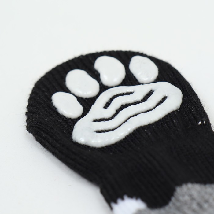 Носки нескользящие «Джентельмен», размер L (3.5/5×9 см), набор 4 шт.