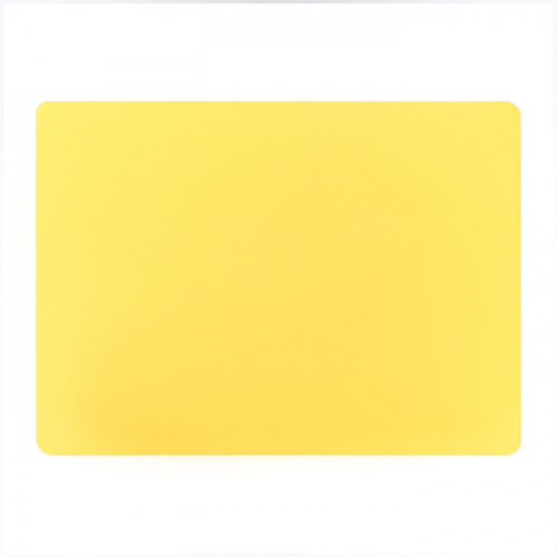 Коврик силиконовый под миску, 40 х 30 см, желтый