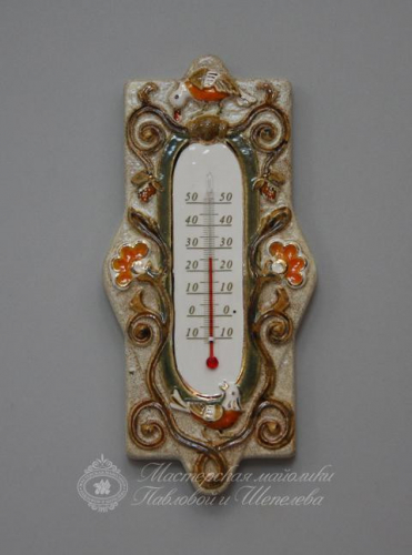 Термометр с сойками 1
