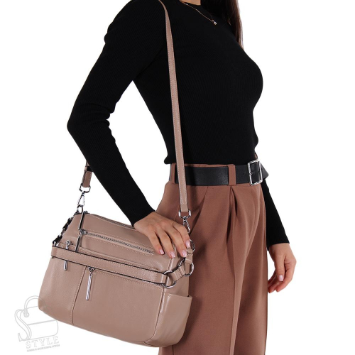 Сумка женская кожаная 7795VG l.pink Vitelli Grassi