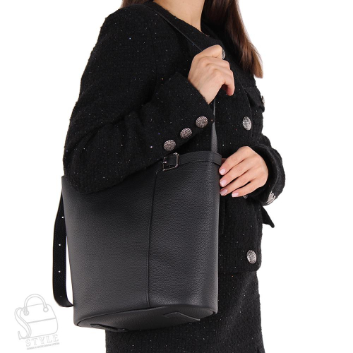 Сумка женская кожаная 7162VG black Vitelli Grassi