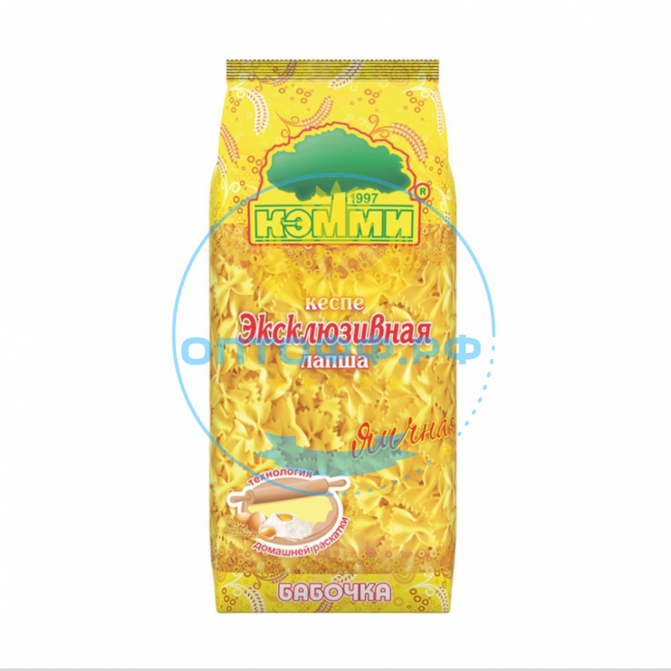 Кемми лапша яичная эксклюзивная БАБОЧКА 250гр.(кор*28)