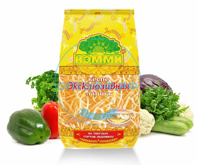 Кемми лапша эксклюзивная яичная №2 200гр (кор*12)