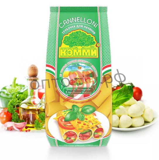 Кемми Каннелони (трубочка для начинки) 250гр (кор*22)/