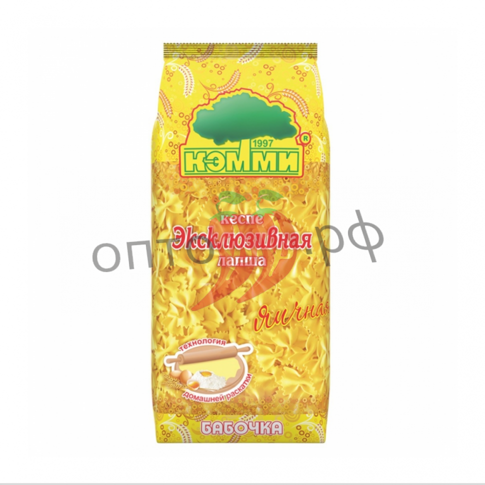 Кемми лапша яичная эксклюзивная БАБОЧКА 250гр.(кор*28)