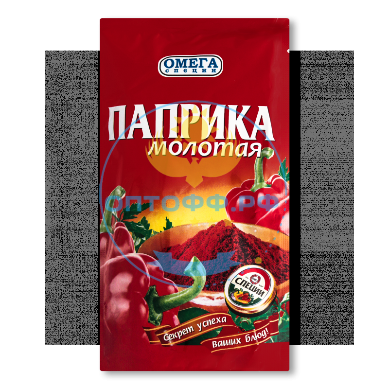 Омега Паприка молотая 150гр ДойПак (кор*40)