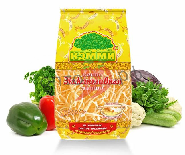 Кемми лапша эксклюзивная яичная №2 200гр (кор*12)