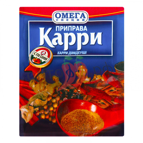 Омега Приправа Карри 20гр (кор*150)