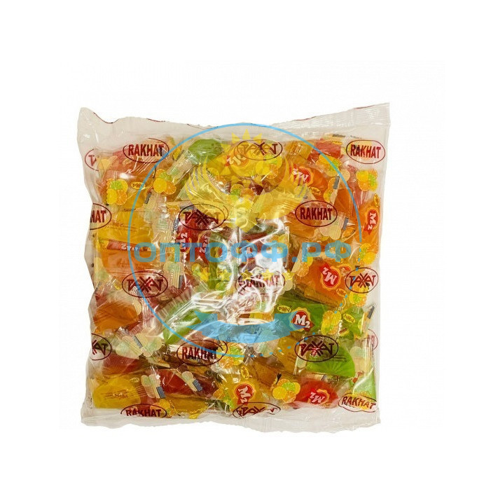 Рахат Мармелад Тропические дольки 1 кг (кор *5)