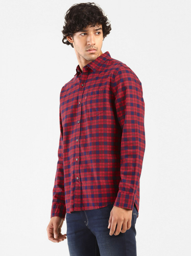 Рубашка мужская LEVIS CHECKED SHIRT WITH PATCH POCKET, LEVIS