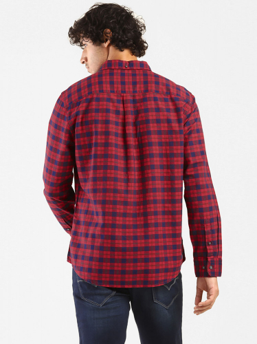 Рубашка мужская LEVIS CHECKED SHIRT WITH PATCH POCKET, LEVIS