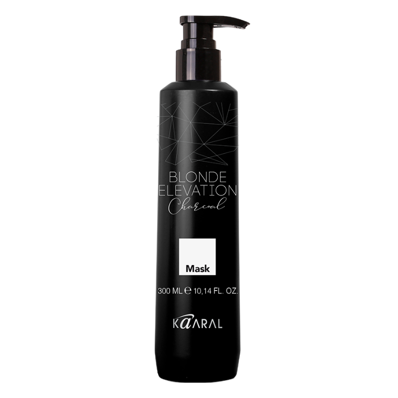 KAARAL Маска тонирующая черная угольная / BLONDE ELEVATION CHARCOAL MASK 300 мл