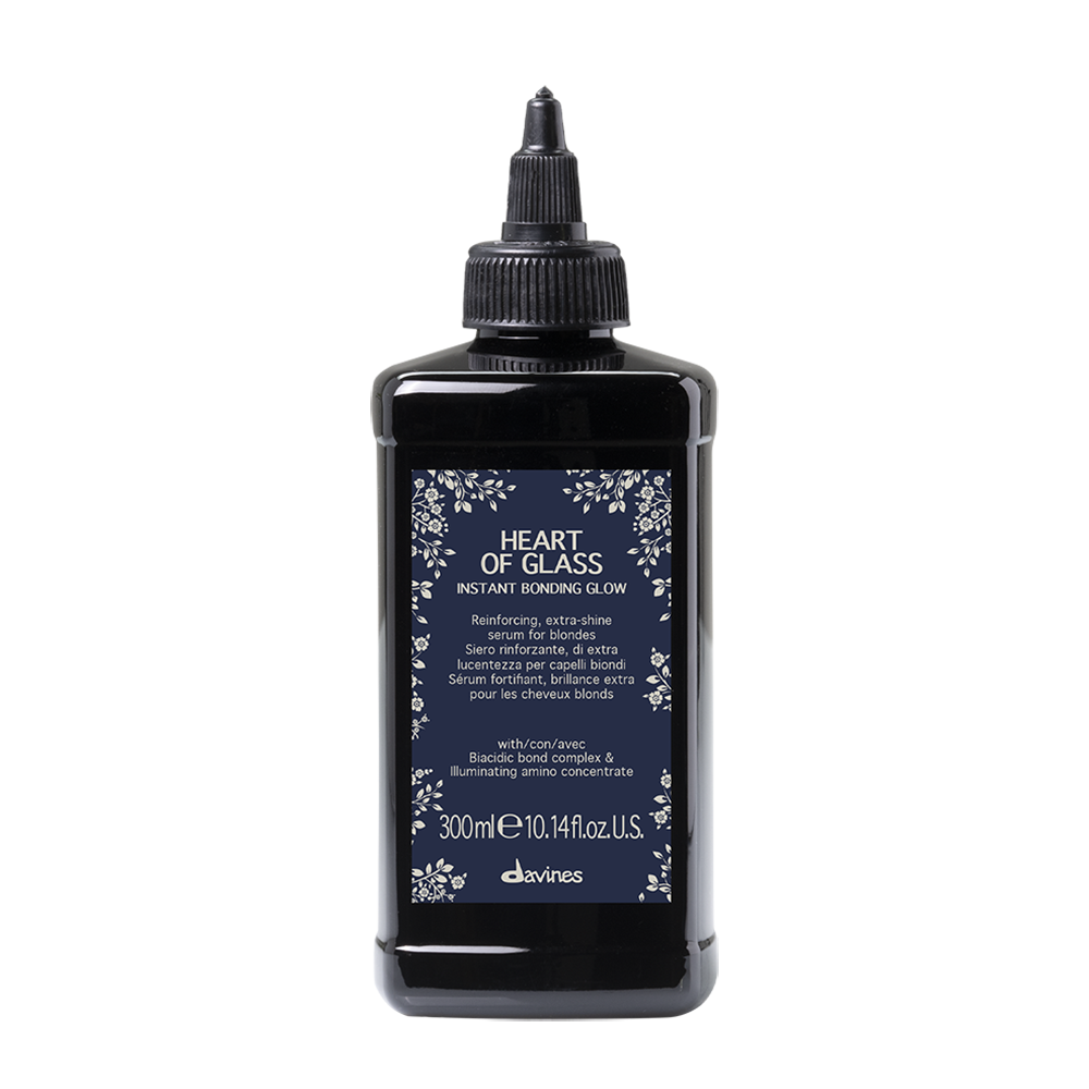 DAVINES Сыворотка-бондинг мгновенная для сияния волос блонд / Heart of glass 300 мл