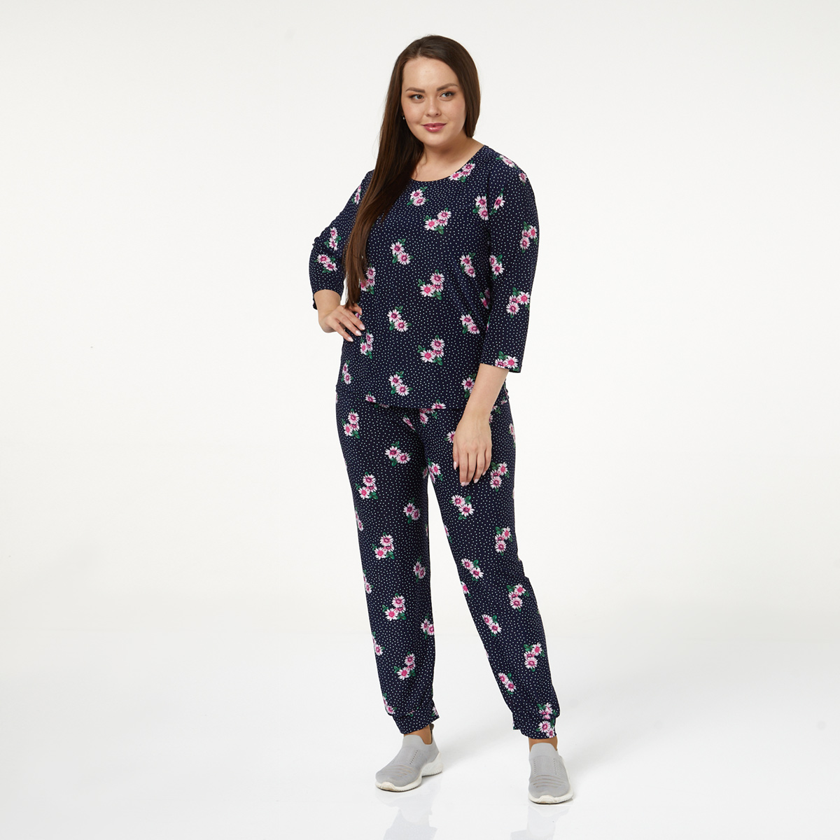 ст. цена1400руб.! Костюм, трикотаж, блуза, брюки, красный